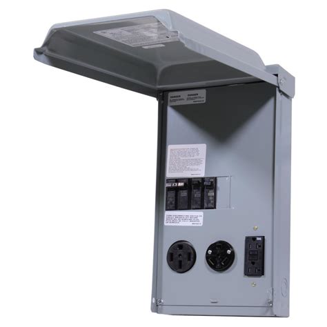 50 amp rv electrical box connection|50 amp outlet for rv.